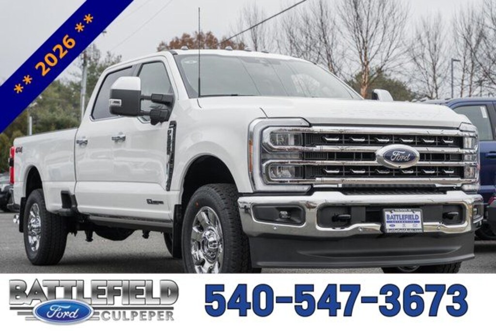 New 2026 Ford F-350 Lariat Truck Crew Cab