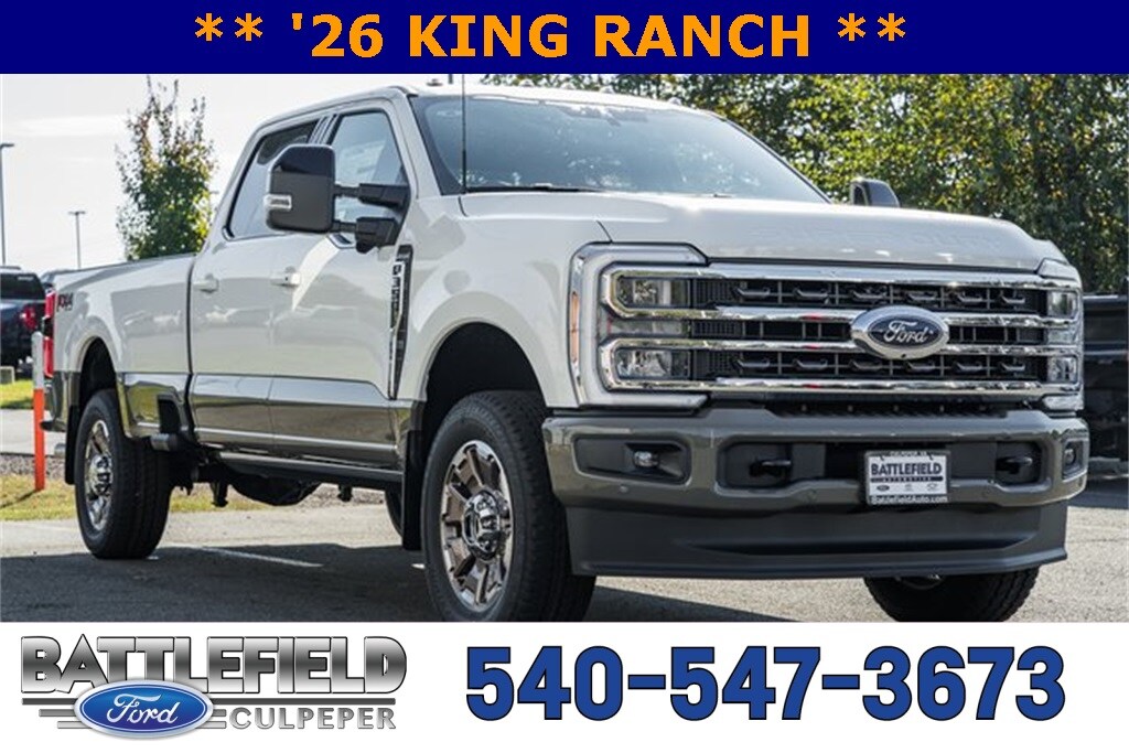 New 2026 Ford F-350 King Ranch Truck Crew Cab