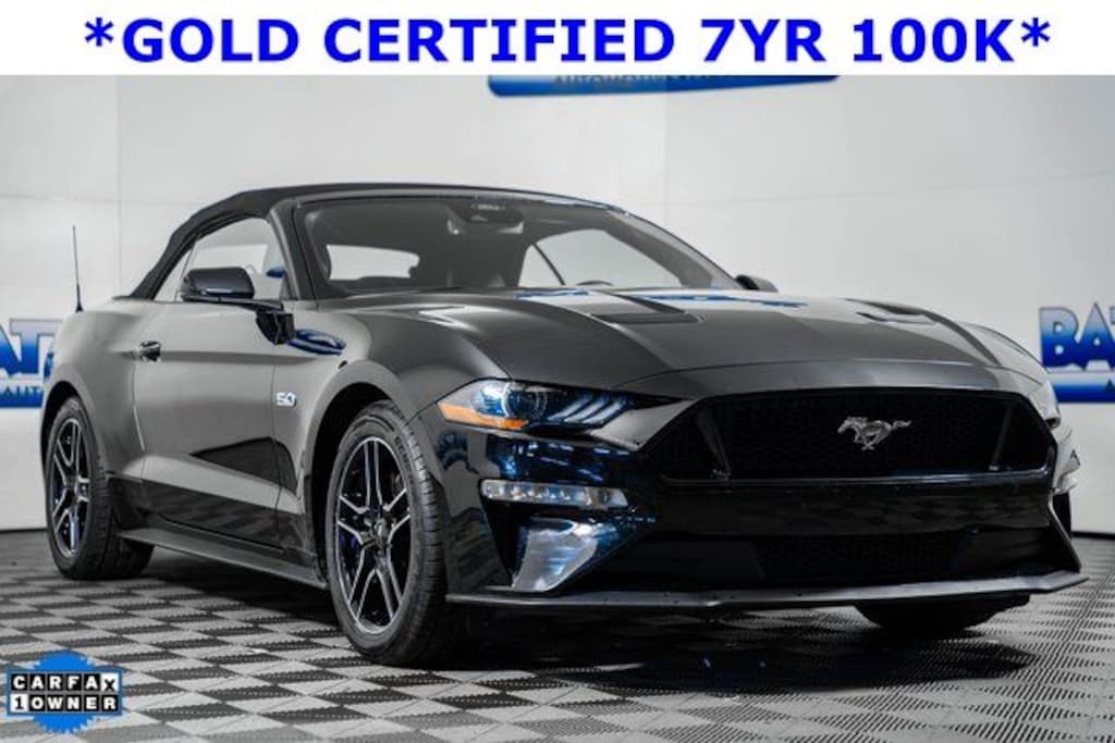 Certified 2022 Ford Mustang GT Premium Convertible