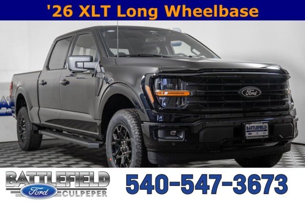 New 2026 Ford F-150 XLT Truck SuperCrew Cab