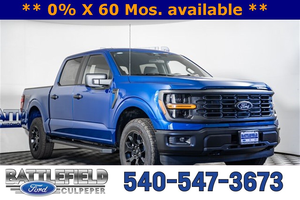 New 2025 Ford F-150 STX Truck SuperCrew Cab