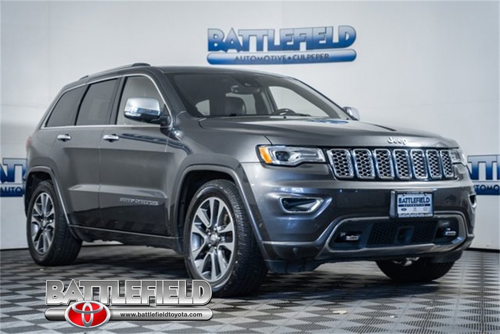Used 2018 Jeep Grand Cherokee Overland SUV