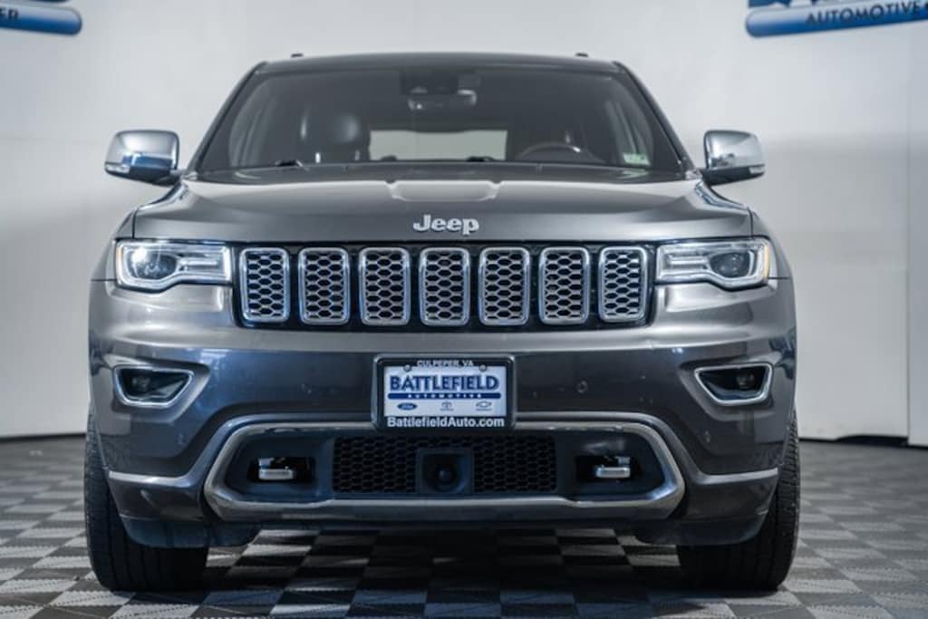 Used 2018 Jeep Grand Cherokee Overland SUV