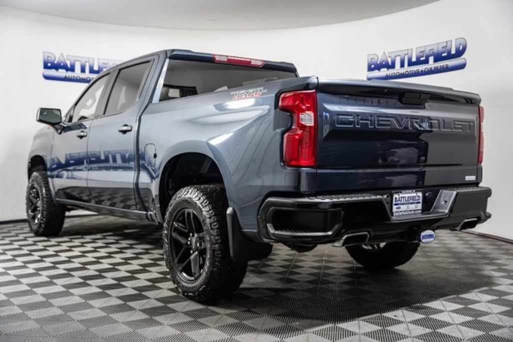 Used 2022 Chevrolet Silverado 1500 LTD Custom Trail Boss Truck Crew Cab