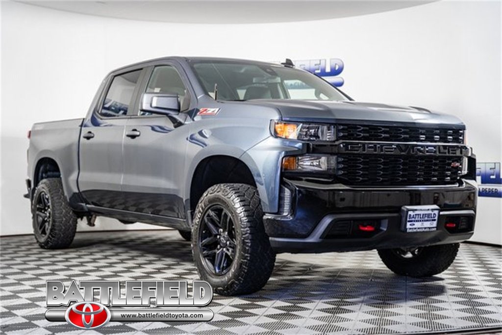 Used 2022 Chevrolet Silverado 1500 LTD Custom Trail Boss Truck Crew Cab