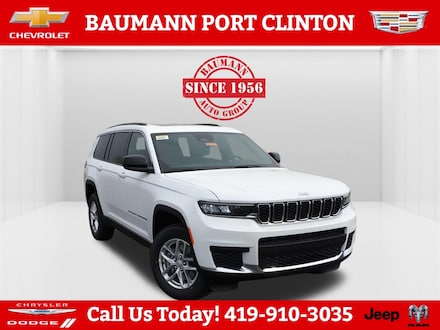 Featured new 2025 Jeep Grand Cherokee L LAREDO X 4X4 Sport Utility for sale in Port Clinton, OH