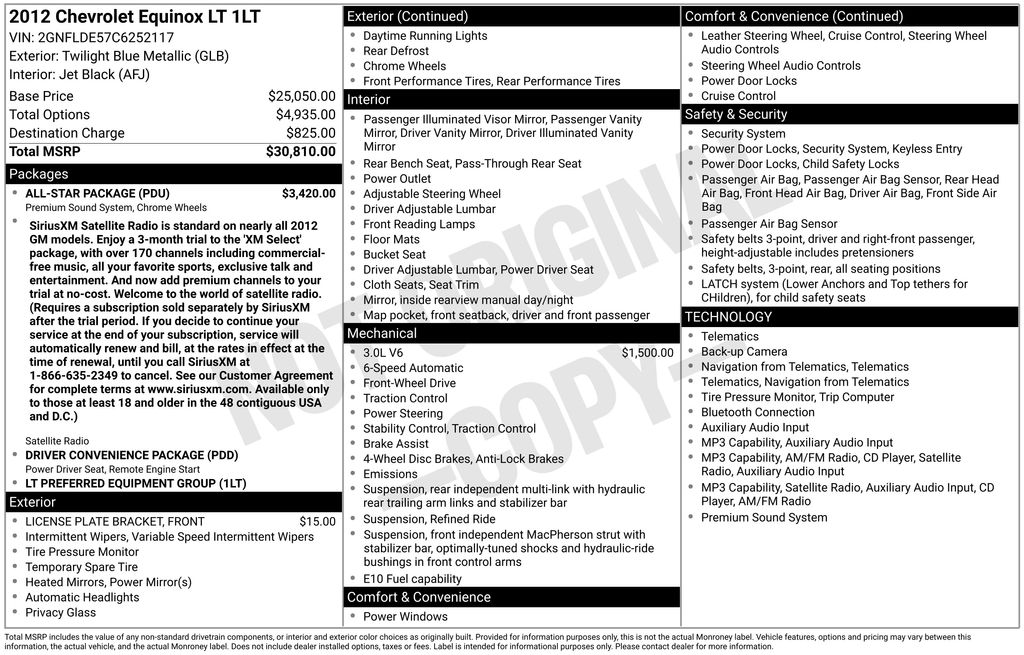 2012 Chevrolet Equinox 1LT
