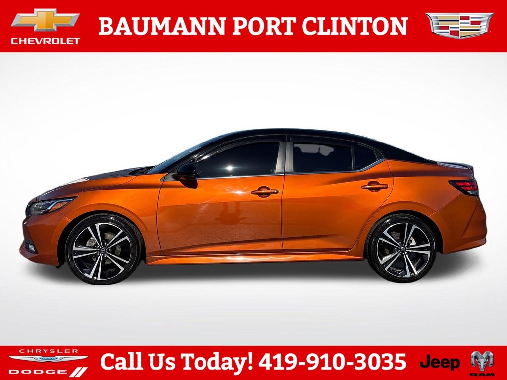 Used 2021 Nissan Sentra SR with VIN 3N1AB8DVXMY303238 for sale in Port Clinton, OH
