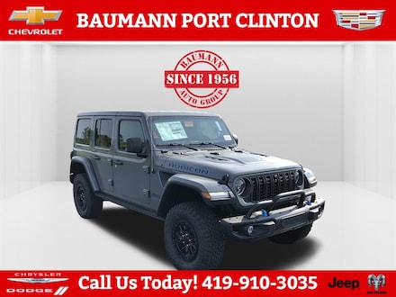 Featured New 2023 Jeep Wrangler 4xe RUBICON 20TH ANNIVERSARY Sport Utility for sale in Fremont, OH