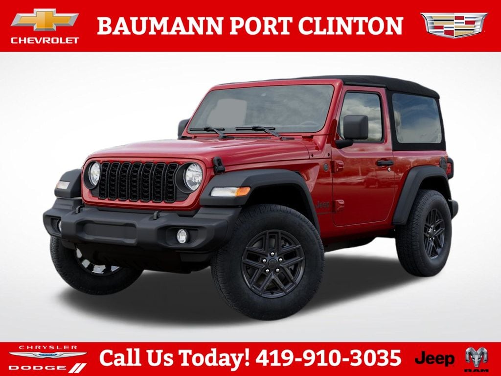 New 2026 Jeep Wrangler 2-DOOR SPORT Sport Utility