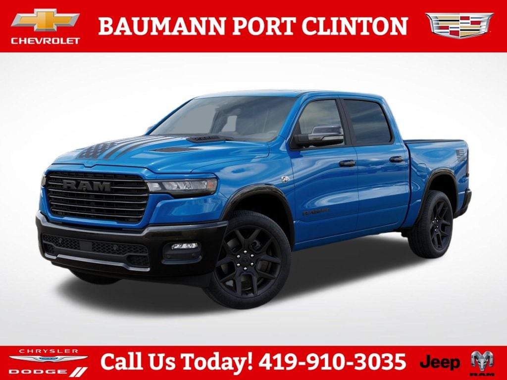 New 2026 Ram 1500 LARAMIE CREW CAB 4X4 5'7 BOX Pickup