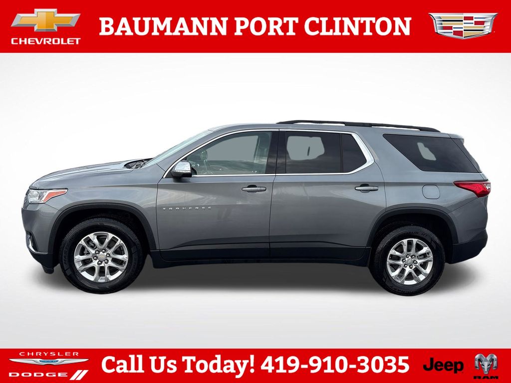 Used 2021 Chevrolet Traverse 3LT with VIN 1GNEVHKW3MJ166124 for sale in Port Clinton, OH