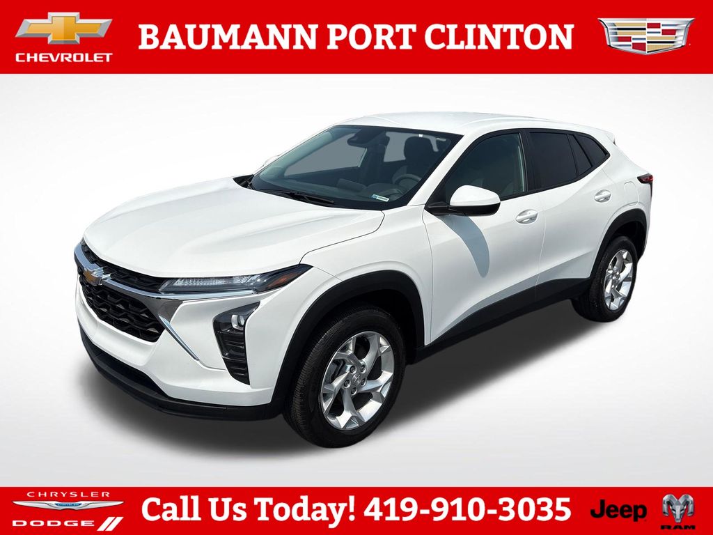 Used 2025 Chevrolet Trax LS with VIN KL77LFEP8SC092875 for sale in Port Clinton, OH