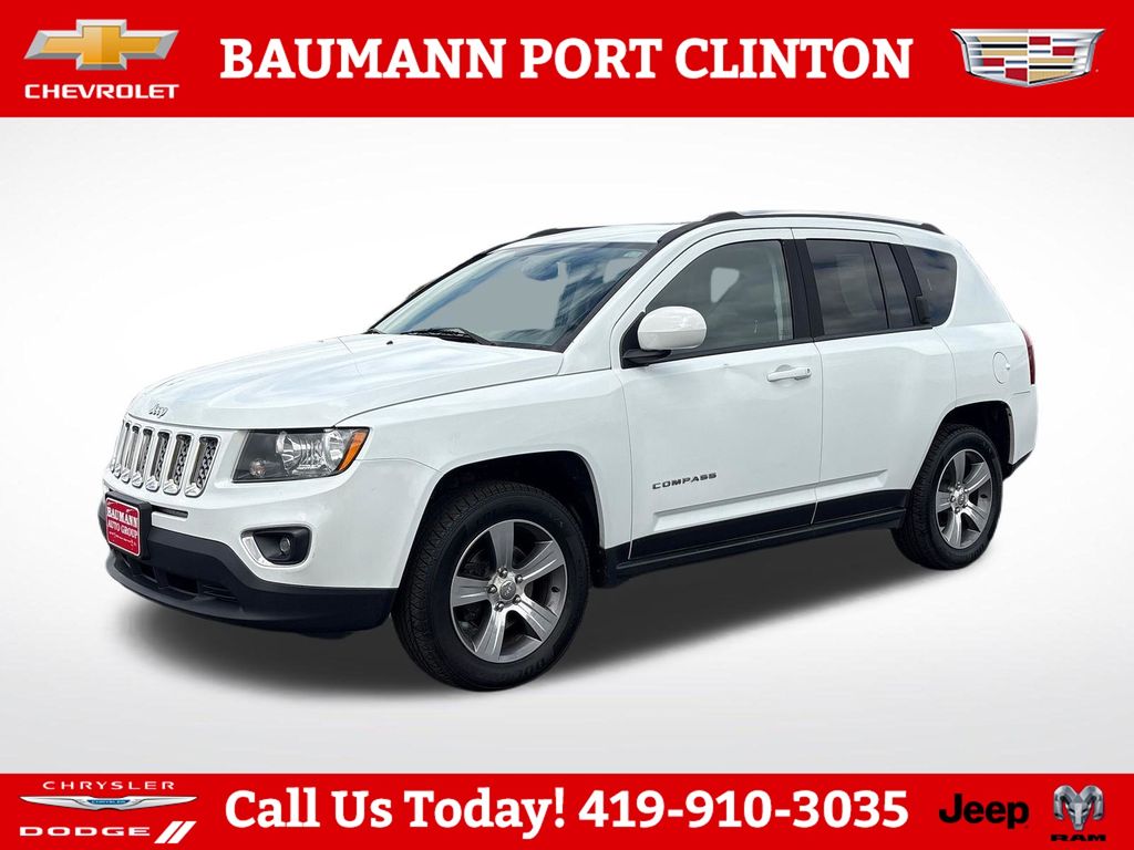 Used 2016 Jeep Compass High Altitude with VIN 1C4NJDEB2GD768506 for sale in Port Clinton, OH