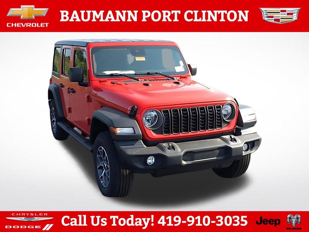 New 2024 Jeep Wrangler 4-DOOR SPORT S Sport Utility