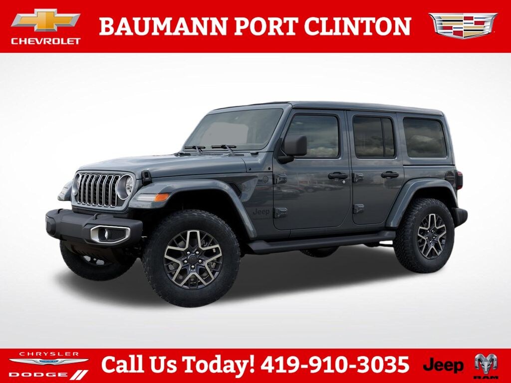 New 2026 Jeep Wrangler 4-DOOR SAHARA Sport Utility