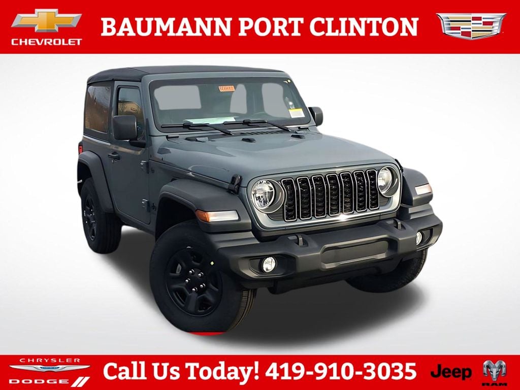 New 2026 Jeep Wrangler 2-DOOR SPORT Sport Utility