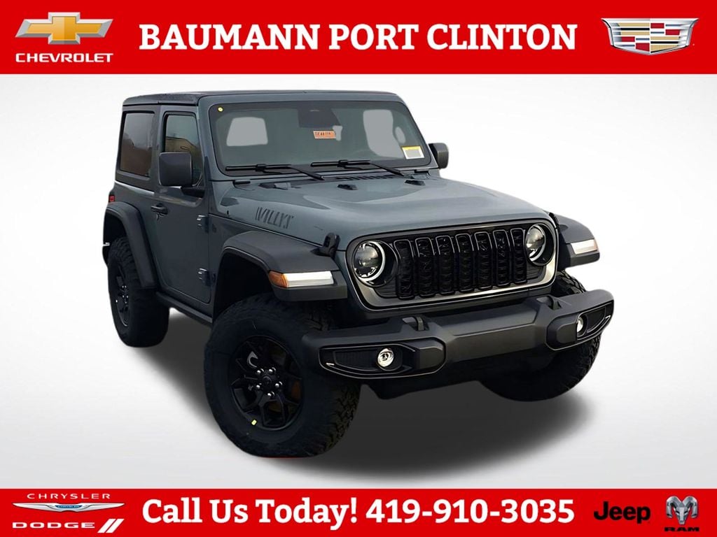 New 2026 Jeep Wrangler 2-DOOR WILLYS Sport Utility