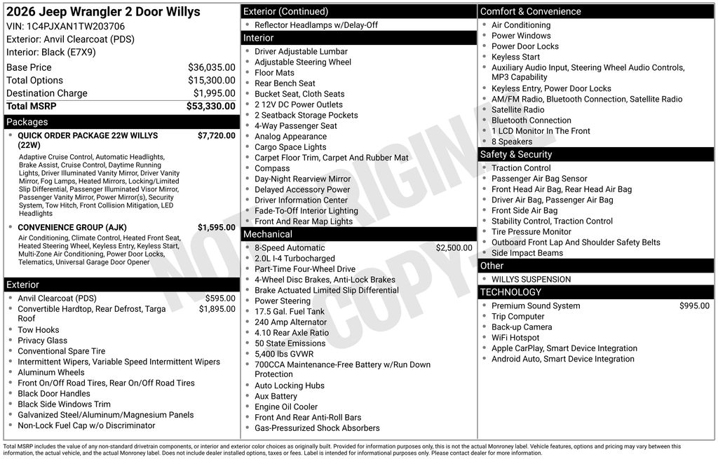 2026 Jeep Wrangler 2-Door Willys - Photo 28