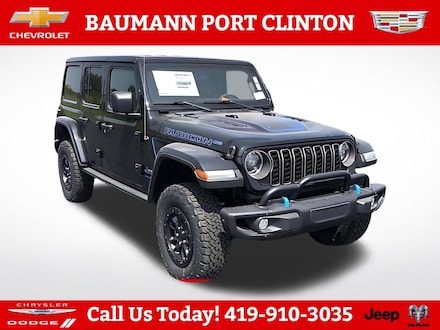 Featured New 2023 Jeep Wrangler 4xe RUBICON 20TH ANNIVERSARY Sport Utility for sale in Fremont, OH