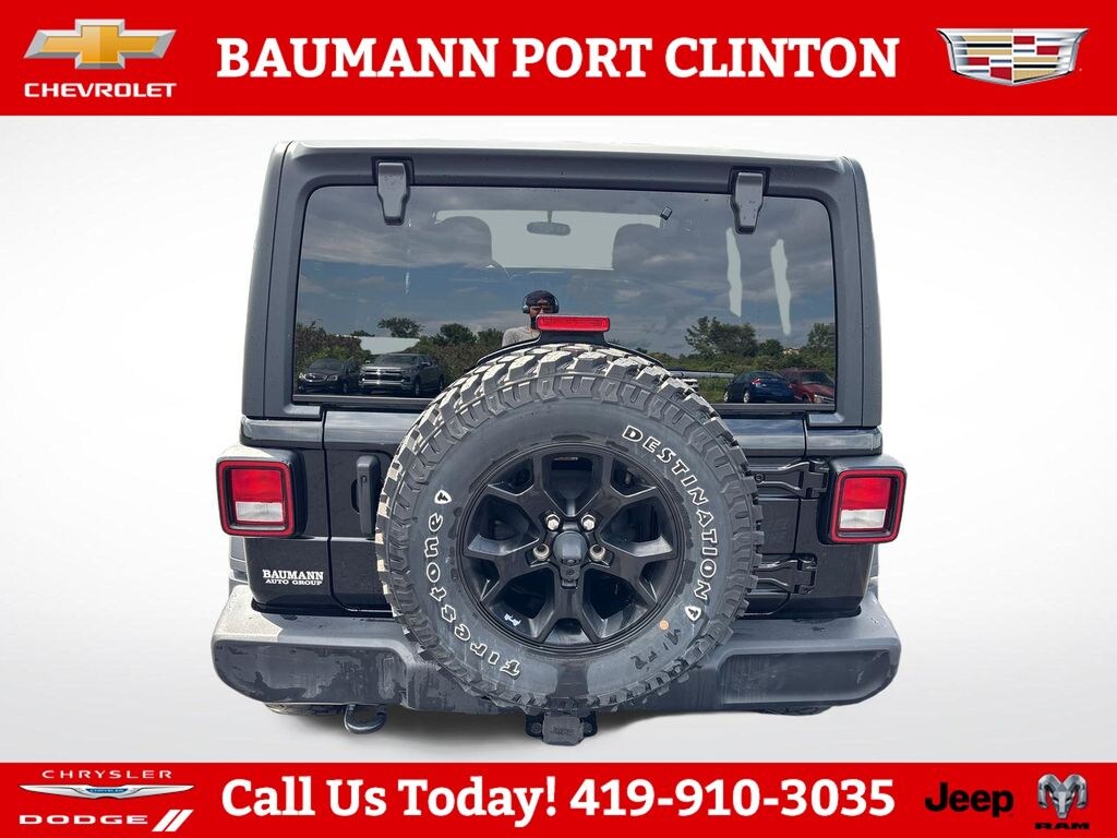 Used 2022 Jeep Wrangler Unlimited Willys SUV