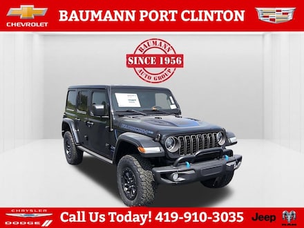 Featured new 2023 Jeep Wrangler 4xe RUBICON 20TH ANNIVERSARY Sport Utility for sale in Port Clinton, OH