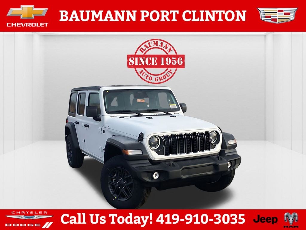New 2026 Jeep Wrangler 4-DOOR SPORT S Sport Utility