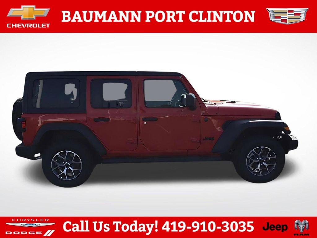 New 2024 Jeep Wrangler 4-DOOR SPORT S Sport Utility