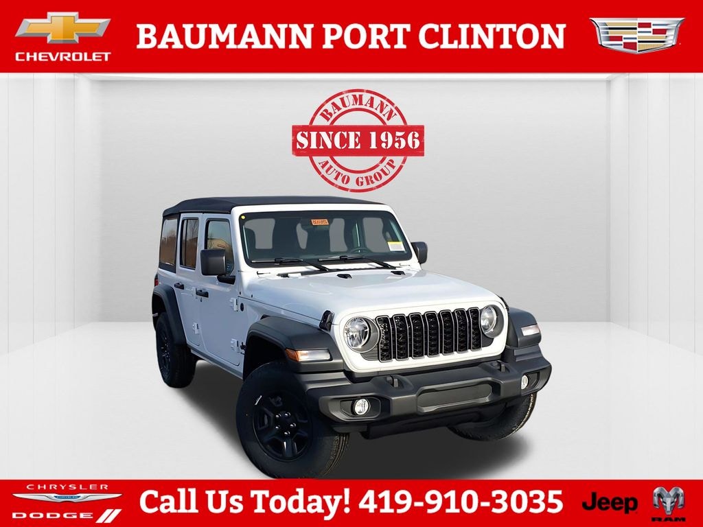 New 2026 Jeep Wrangler 4-DOOR SPORT Sport Utility