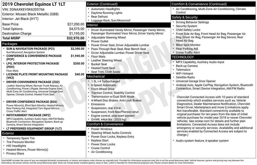 Used 2019 Chevrolet Equinox LT SUV