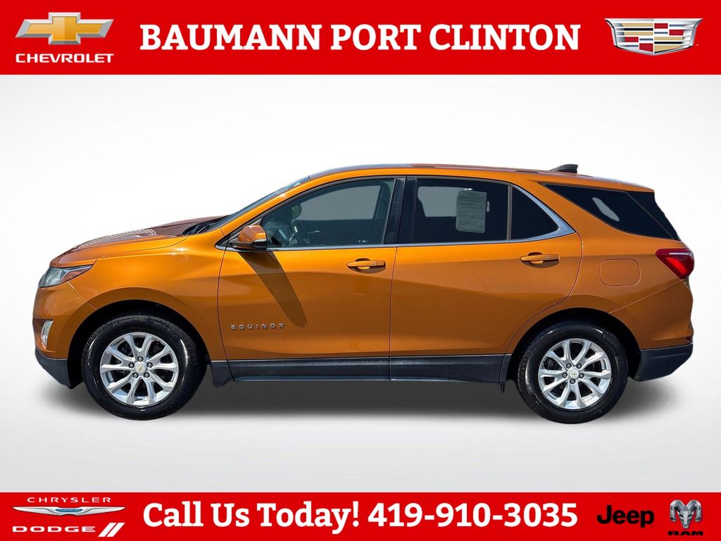 Used 2018 Chevrolet Equinox LT with VIN 2GNAXJEV2J6106458 for sale in Tiffin, OH