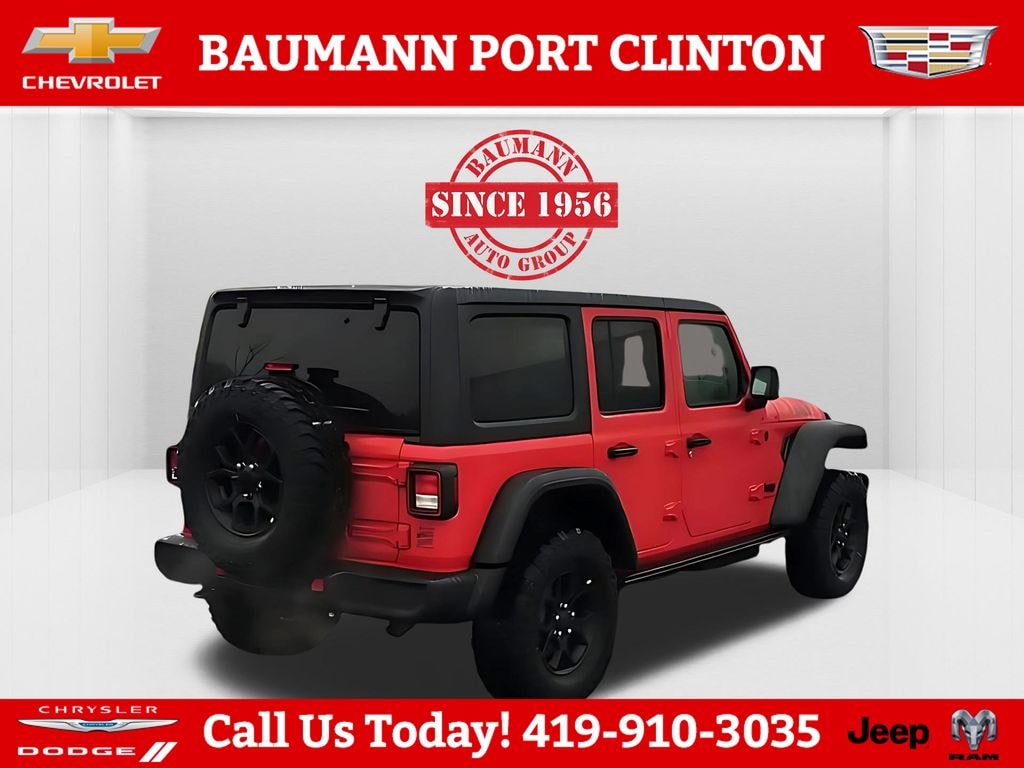 New 2026 Jeep Wrangler 4-DOOR WILLYS Sport Utility