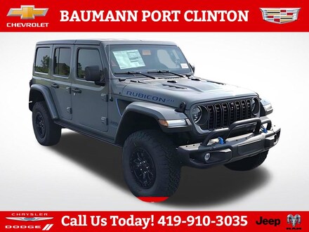 Featured New 2023 Jeep Wrangler 4xe RUBICON 20TH ANNIVERSARY Sport Utility for sale in Fremont, OH