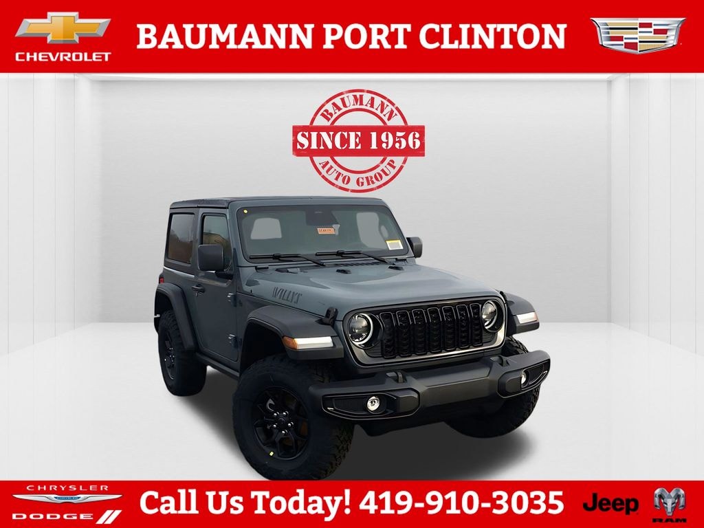 New 2026 Jeep Wrangler 2-DOOR WILLYS Sport Utility