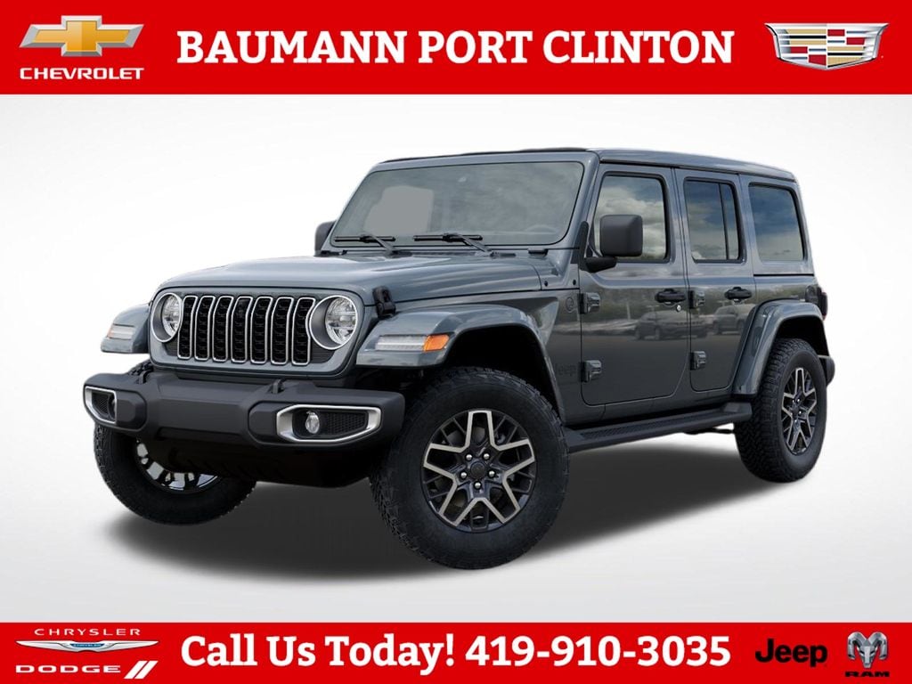 New 2026 Jeep Wrangler 4-DOOR SAHARA Sport Utility