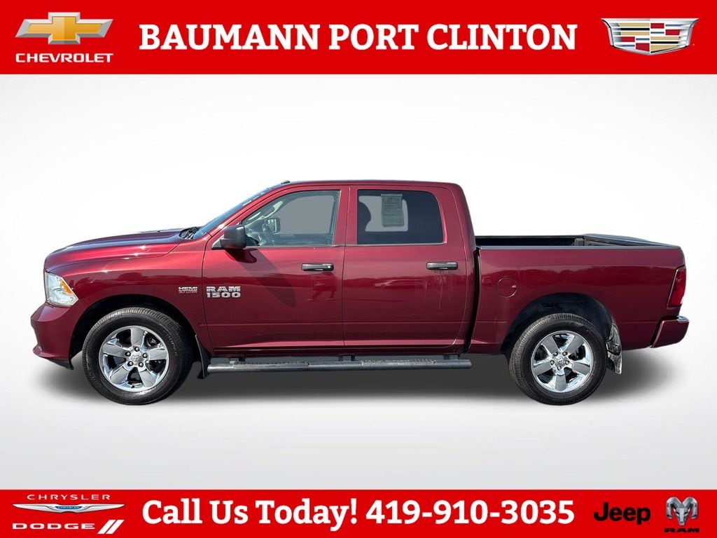 Used 2018 RAM Ram 1500 Pickup Express with VIN 3C6RR7KT3JG270048 for sale in Port Clinton, OH