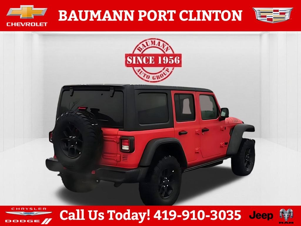 New 2026 Jeep Wrangler 4-DOOR WILLYS Sport Utility