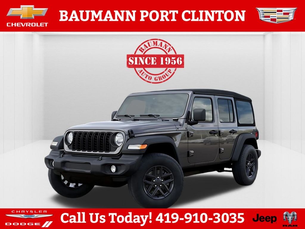 New 2026 Jeep Wrangler 4-DOOR SPORT Sport Utility