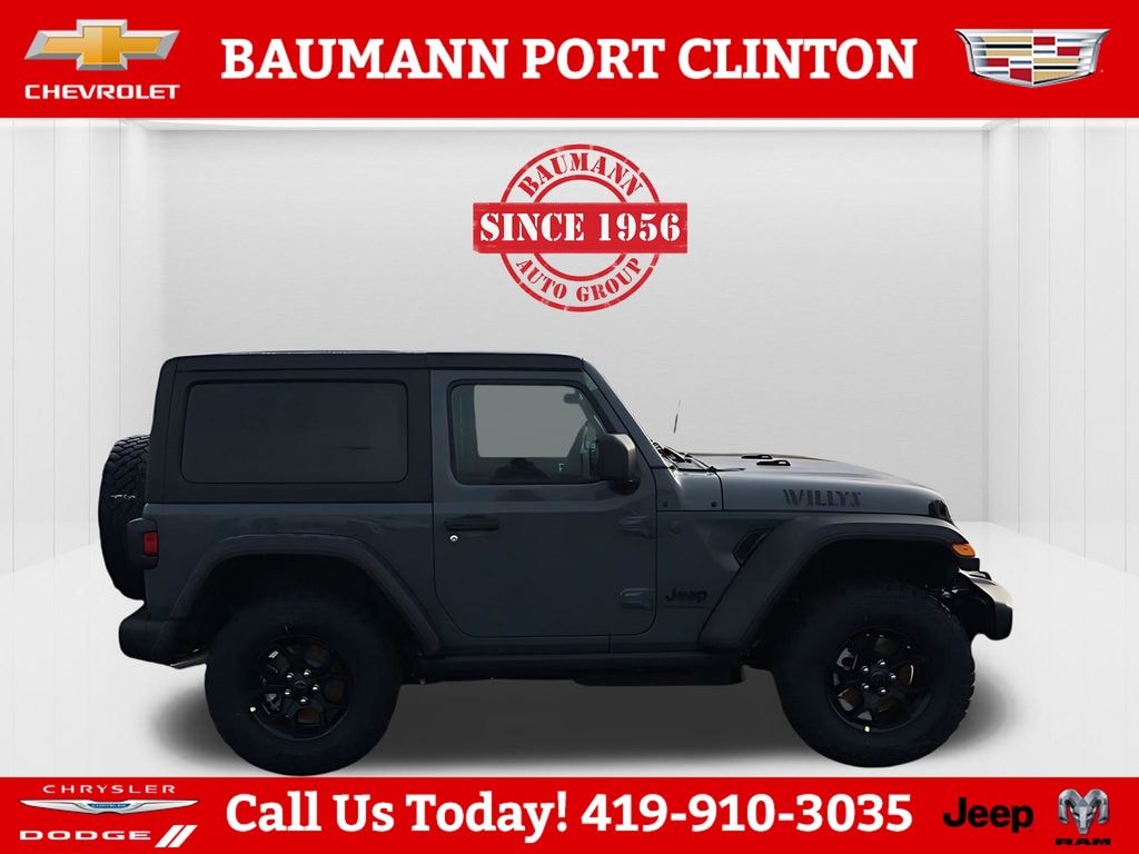 New 2026 Jeep Wrangler 2-DOOR WILLYS Sport Utility