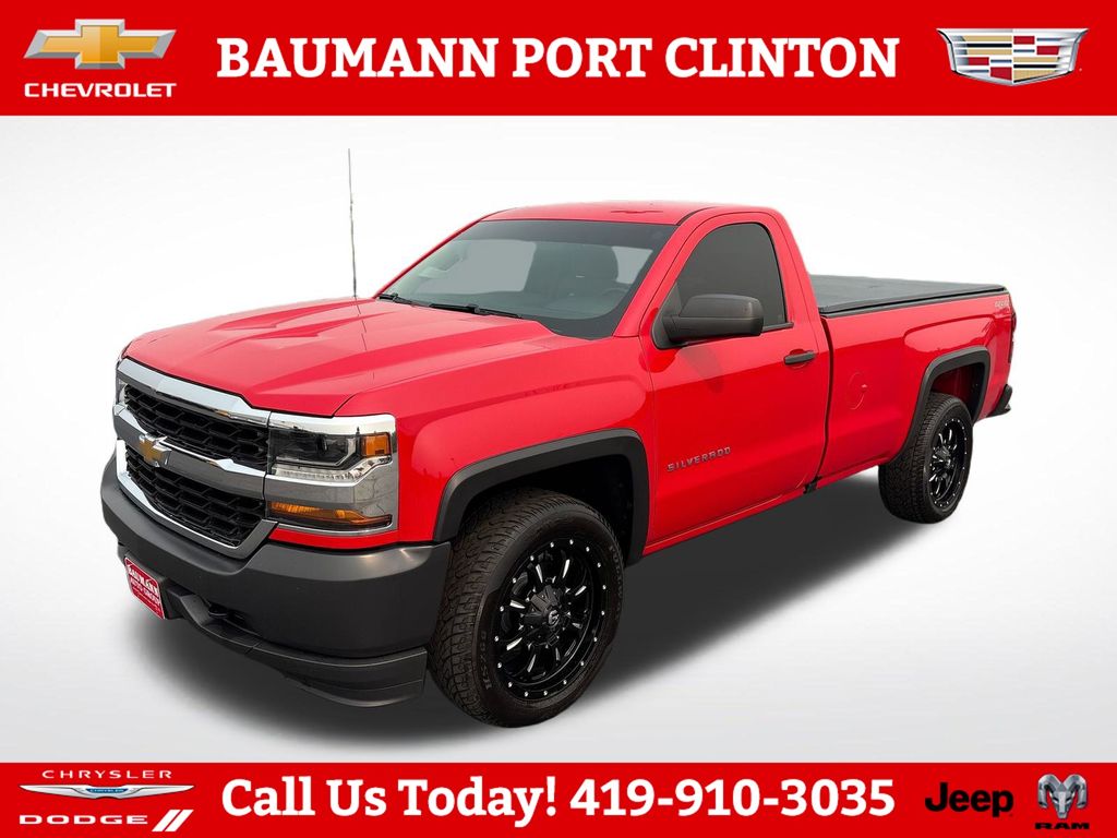 Used 2017 Chevrolet Silverado 1500 Work Truck 1WT with VIN 1GCNKNEC0HZ120100 for sale in Fremont, OH