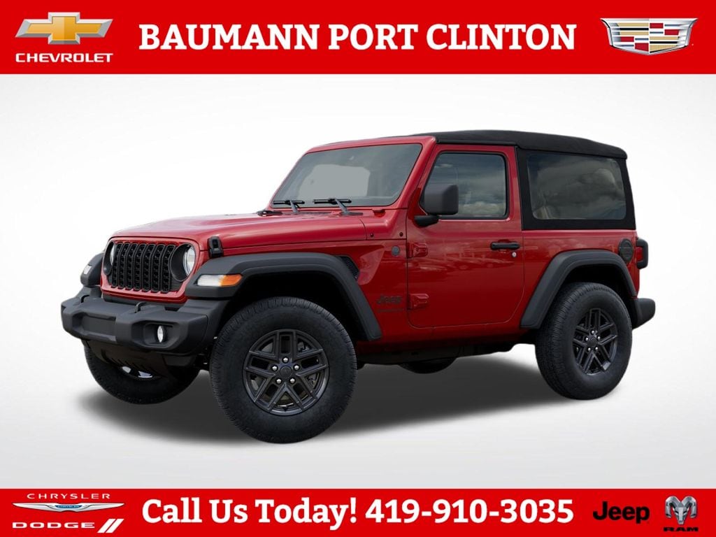 New 2026 Jeep Wrangler 2-DOOR SPORT Sport Utility
