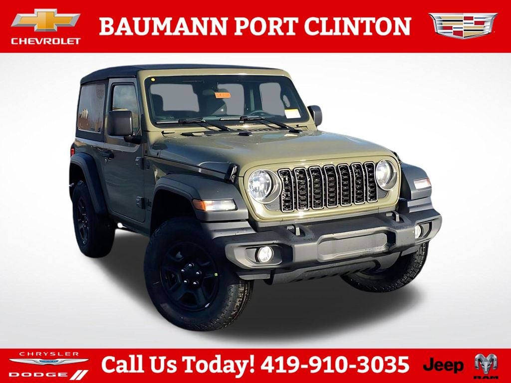 New 2026 Jeep Wrangler 2-DOOR SPORT Sport Utility