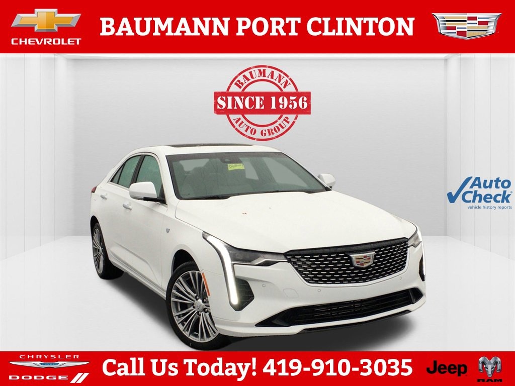 New 2026 CADILLAC CT4 Premium Luxury Sedan