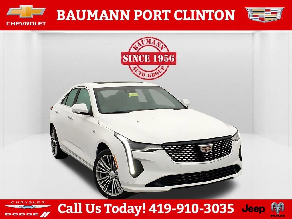 New 2026 CADILLAC CT4 Premium Luxury Sedan