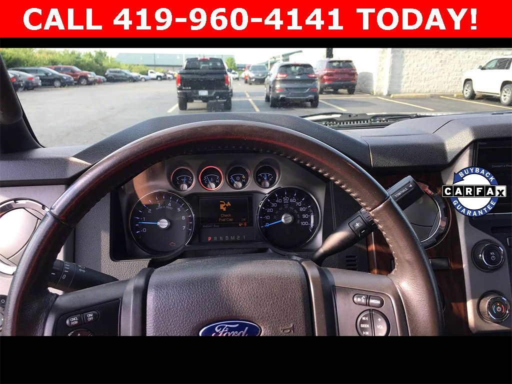 Used 2016 Ford F-250 Super Duty Lariat with VIN 1FT7W2B60GED09927 for sale in Port Clinton, OH