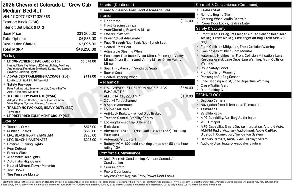 New 2026 Chevrolet Colorado LT Truck