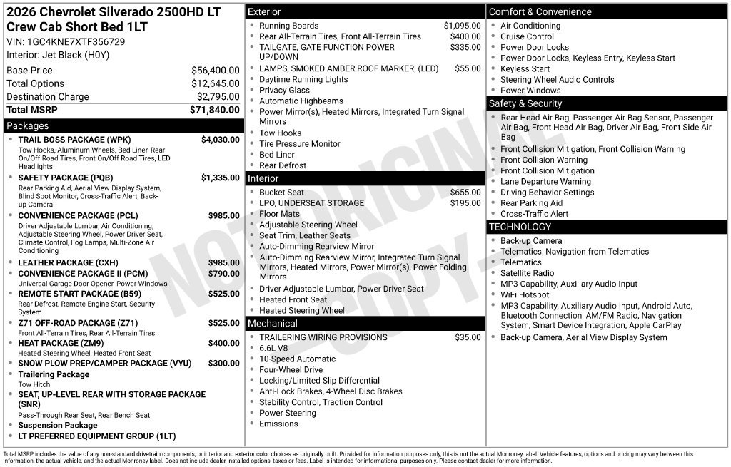 2026 Chevrolet Silverado 2500 HD LT - Photo 25