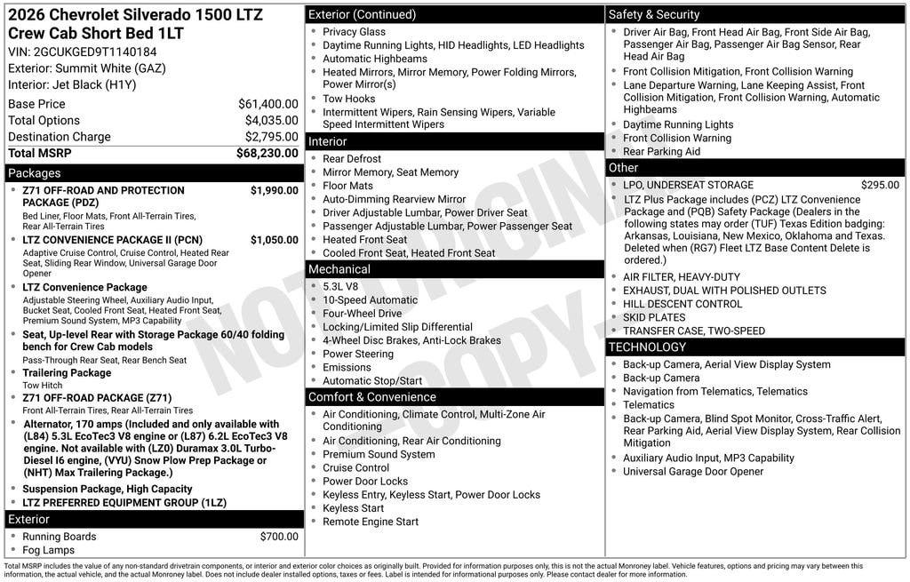 2026 Chevrolet Silverado 1500 LTZ - Photo 25