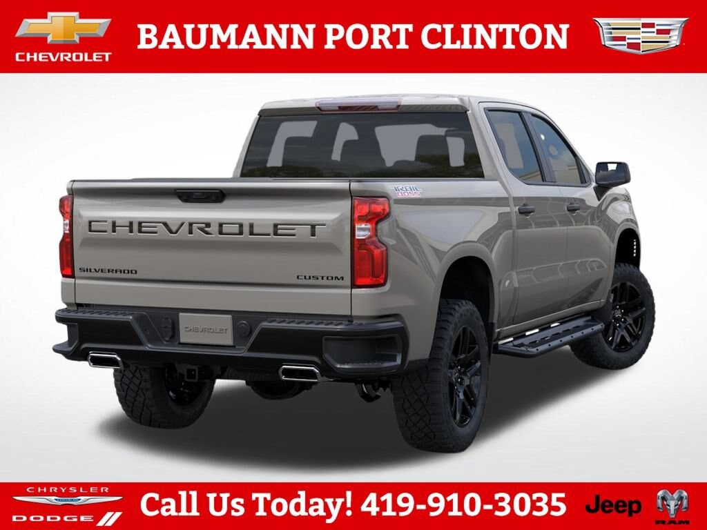 New 2026 Chevrolet Silverado 1500 Custom Trail Boss Truck