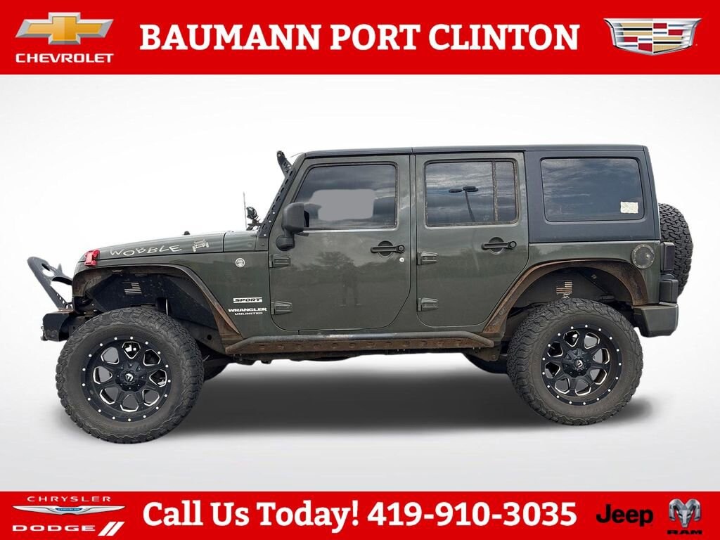 Used 2016 Jeep Wrangler Unlimited Sport